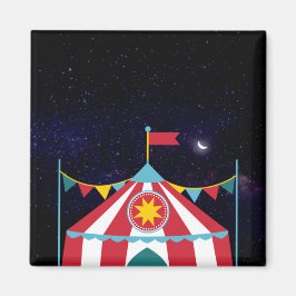 Imán Carpa de Circo por la Noche