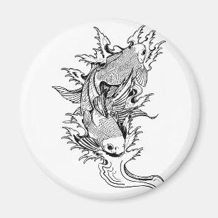 Imán Carpa Koi