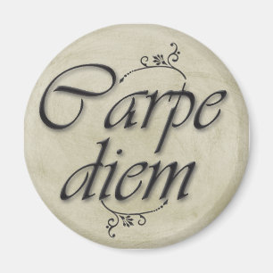 Imán carpe diem