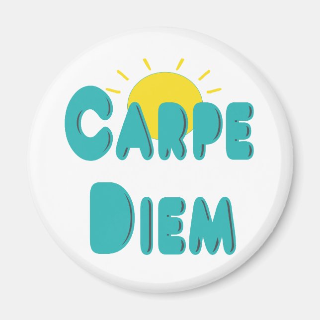 Imán Carpe Diem (Frente)