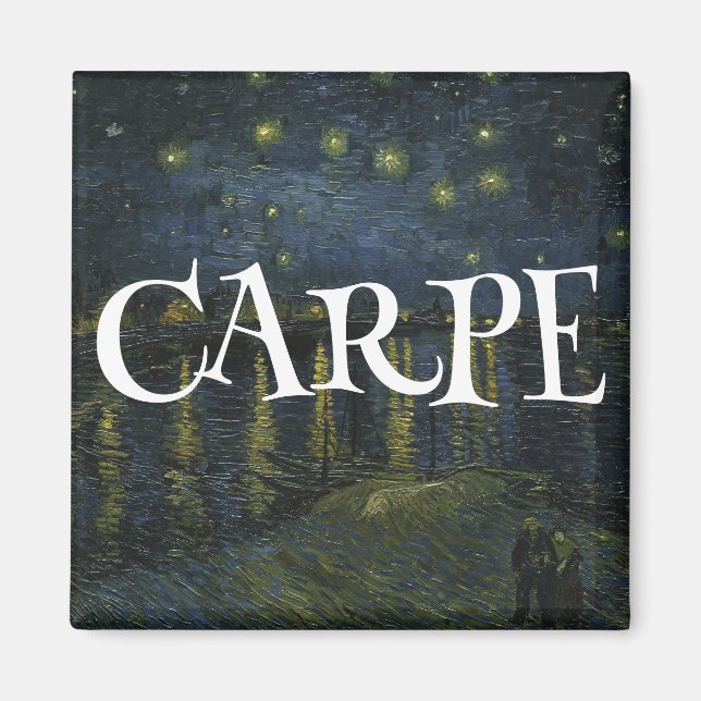 IMÁN CARPE DIEM APROVECHA EL DÍA MOMENTO (Frente)