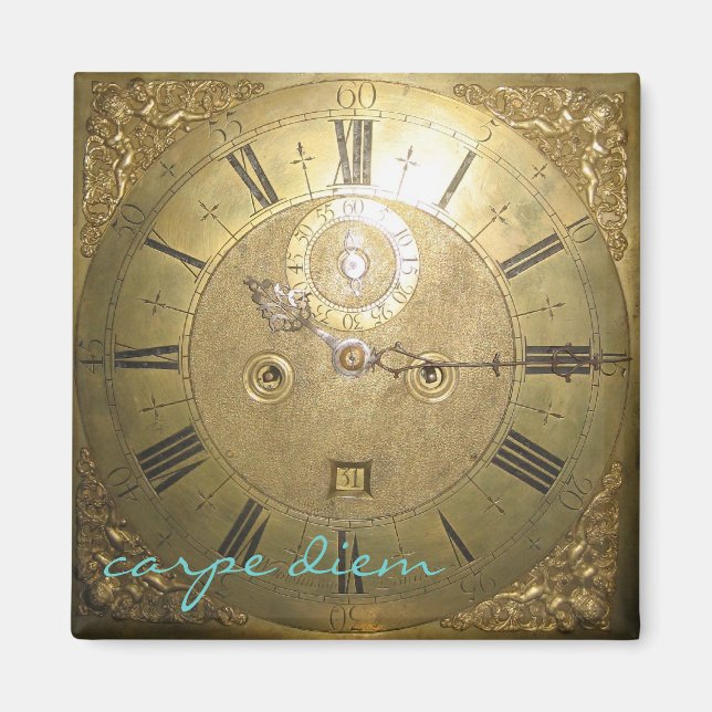 Imán carpe diem II (Frente)