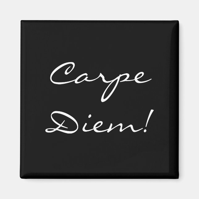Imán Carpe Diem imnet (Frente)
