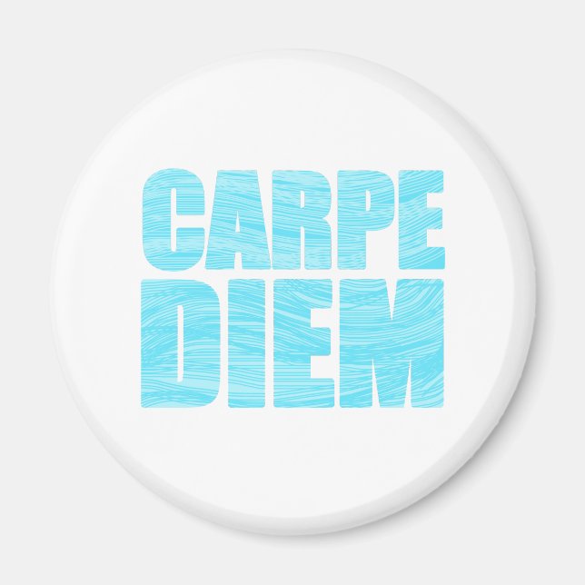 Imán Carpe Diem Magnet (Frente)