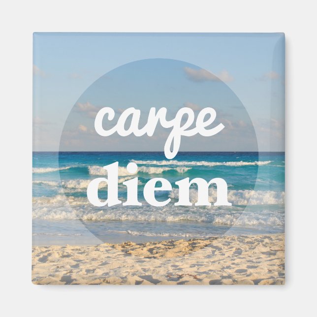 Imán Carpe Diem Magnet (Frente)