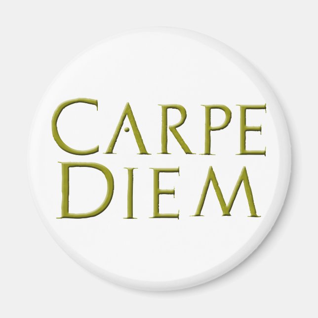 Imán Carpe Diem Magnet (Frente)