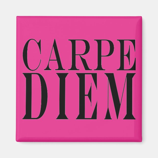 Imán Carpe Diem se apropia del día que cita la felicida (Frente)