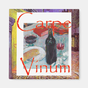 Imán Carpe Vinum Vino Vino Tinto Blanco
