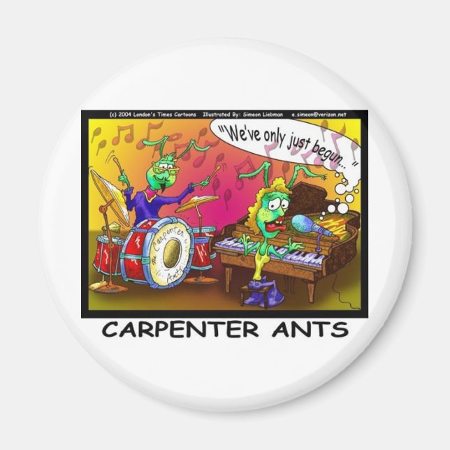Imán Carpenter Ants Graciosos Regalos Y Coleccionables (Frente)