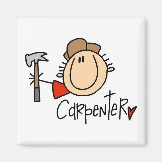Imán Carpintero masculino (Frente)