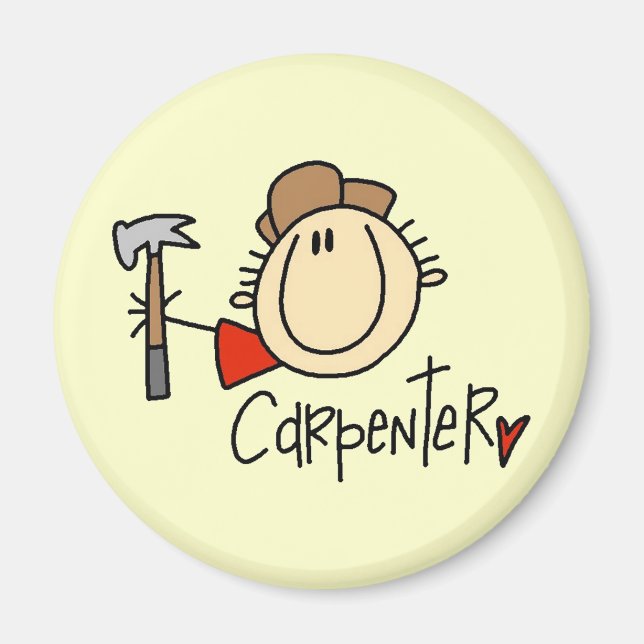 Imán Carpintero masculino (Frente)
