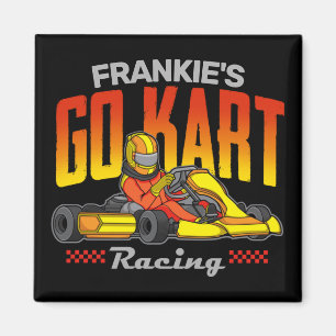 Imán Carrera de autodeportes de la Carreras Go Kart per