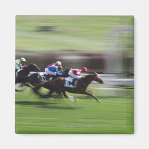 Imán carrera de caballos