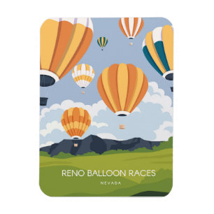 Imán Carrera de globo Reno Nevada