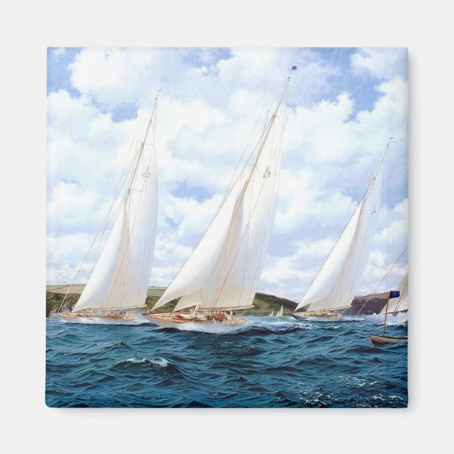 Imán Carrera en alta mar (Frente)