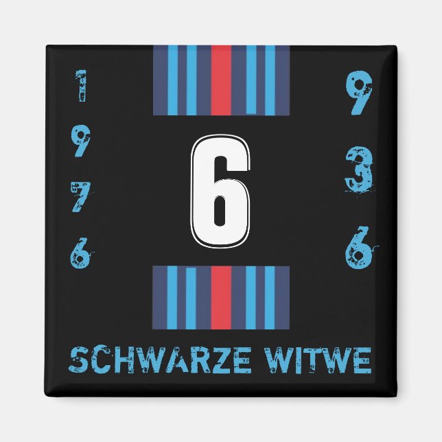 Imán Carreras de 1976 (Frente)