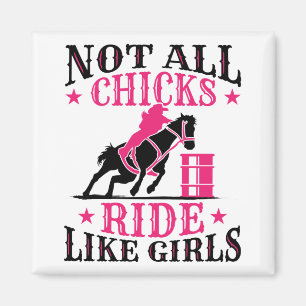 Imán Carreras De Barril No Todas Las Chicas Montan Como