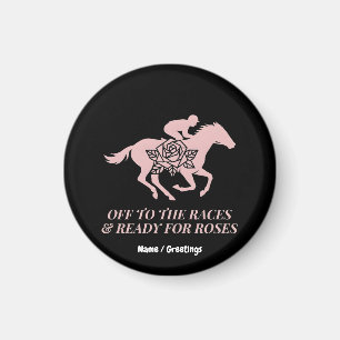 Imán Carreras de Caballos 'Off to the Races & Ready for