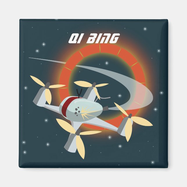 Imán Carreras de drones (Frente)