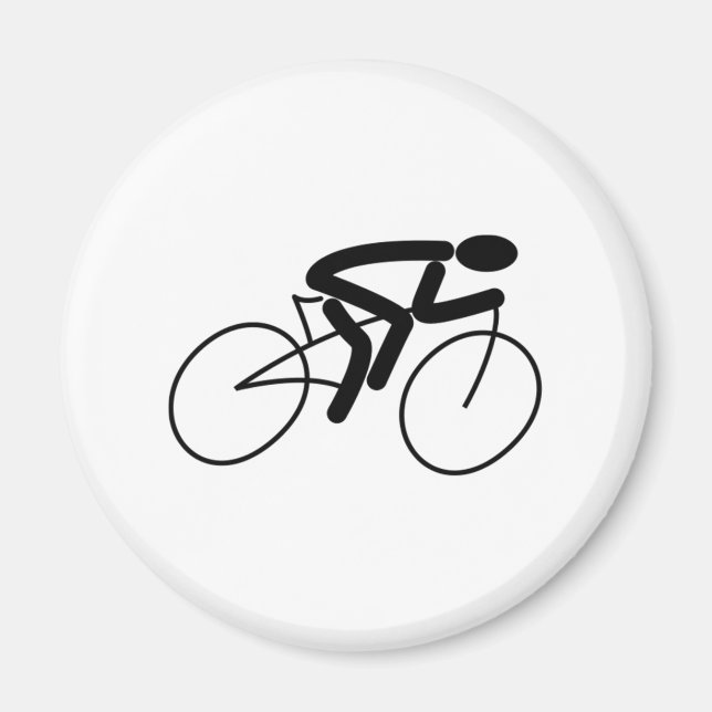 Imán Carreras en bicicleta (Frente)