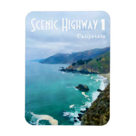 Imán Carretera 1 de California