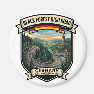 Imán Carretera Alta de la Selva Negra Alemania Carreter