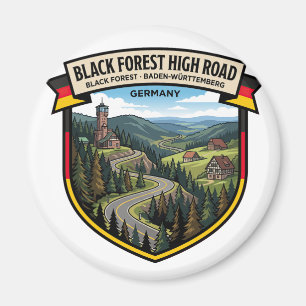 Imán Carretera Alta de la Selva Negra Schwarzwald