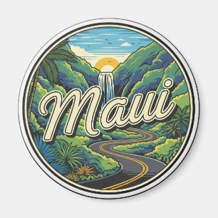 Imán Carretera antigua a Hana Maui Hawái Viajes