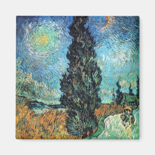 Imán Carretera con Cypress y Star