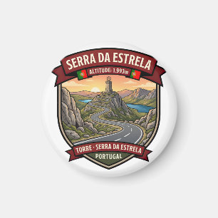 Imán Carretera de las Tierras Altas de Serra da Estrela