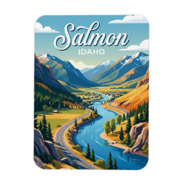 Imán Carretera escénica del río Salmon Idaho