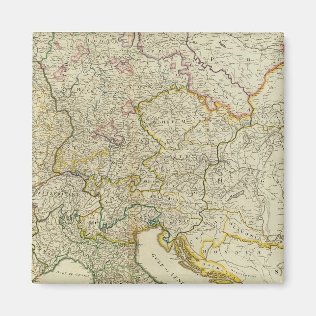 Imán Carreteras Alemania, Hungría (Frente)