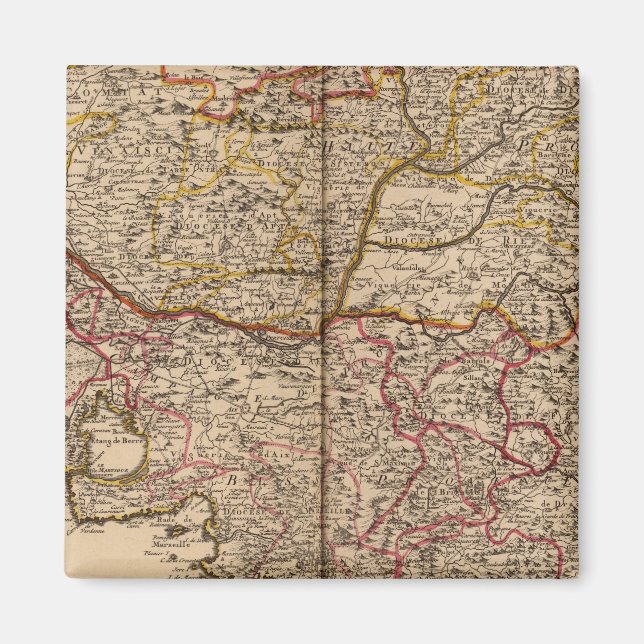 Imán Carreteras de Francia (Frente)