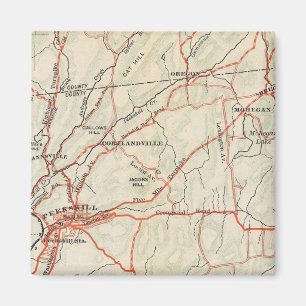 Imán Carreteras para bicicletas en Nueva York y Conneti