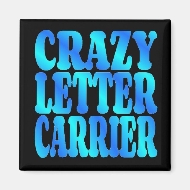 Imán Carrier de carta loca (Frente)