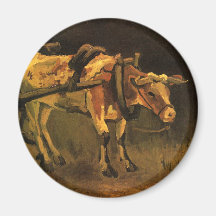 Carro con ox rojo y blanco (Vincent van Gogh)