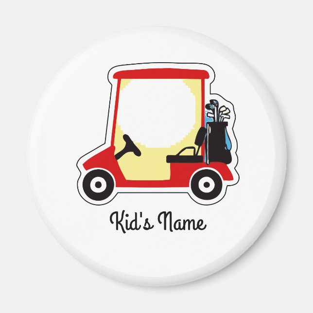 Imán Carro de golf (Frente)