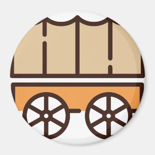 Imán Carro de vagón