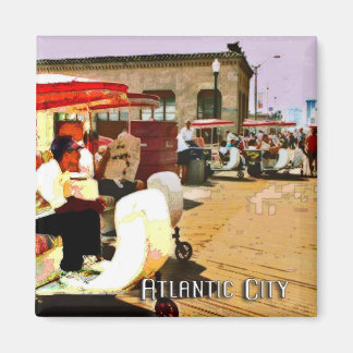 Imán Carro en el paseo marítimo