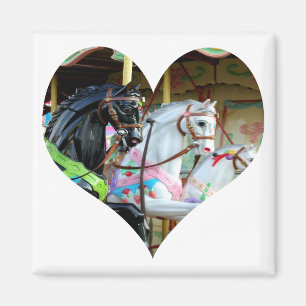 Imán Carrusel Horses Heart Magnet