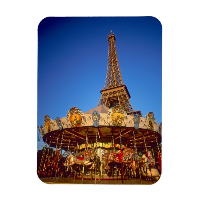 Imán Carrusel, Torre Eiffel, París, Francia (Vertical)