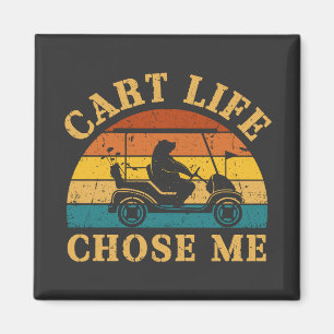 Imán Cart Life Me Eligió Divertida Cita De Carro De Gol