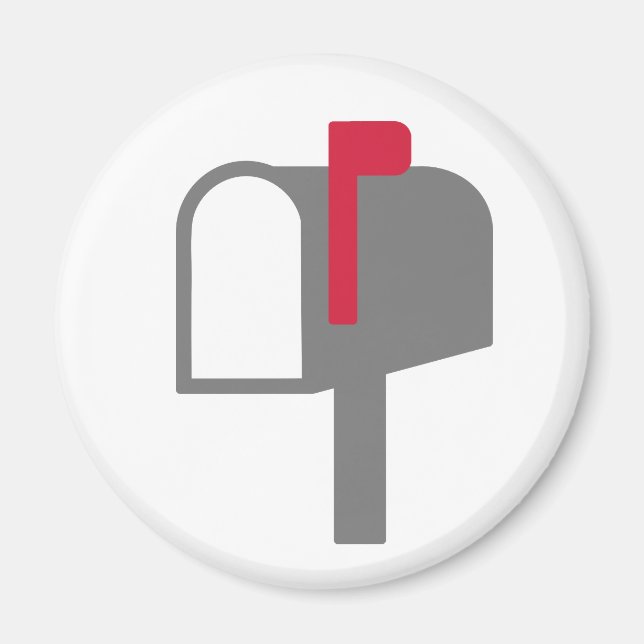 Imán Carta de correo (Frente)