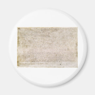 Imán Carta Magna de las Libertades de 1215