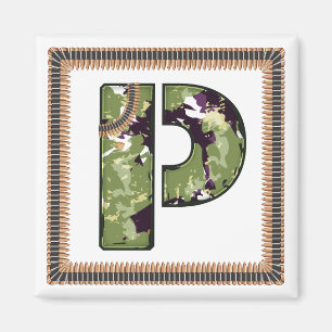 Imán Carta Militar Estilo P