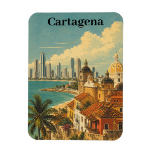 Imán Cartagena Colombia Caribe Viaje Antiguo