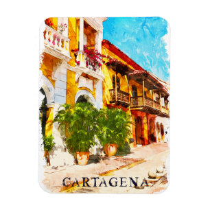 Imán Cartagena Colombia Viajes de época