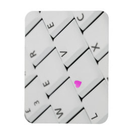 Imán Cartas de amor de teclado para computadoras