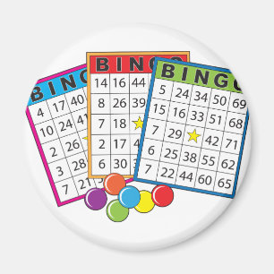 Imán Cartas de Bingo