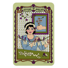 Imán Cartas de disculpas_A_4x6 Refrigerator Magnet